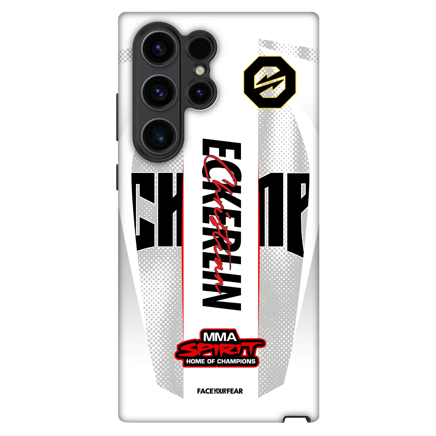 Picasee Fashion Case za Samsung Galaxy S23 Ultra 5G - OKTAGON - Eckerlin Fight Jersey