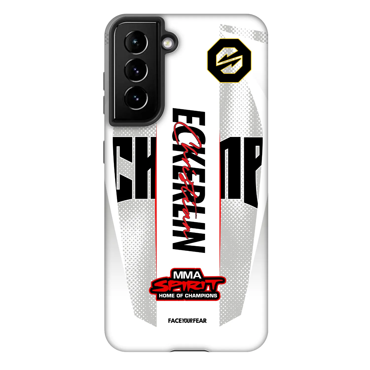 Picasee Fashion Case za Samsung Galaxy S21 5G G991B - OKTAGON - Eckerlin Fight Jersey