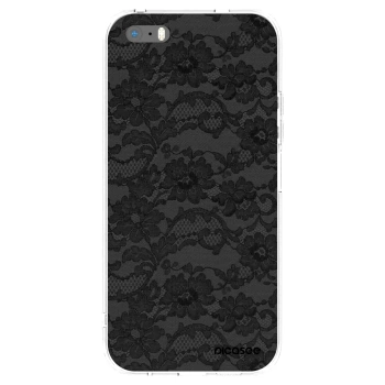Picasee silikonski prozorni ovitek za Apple iPhone 6 Plus/6S Plus - Dark Elegance