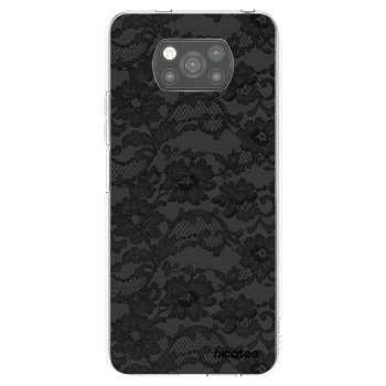 Picasee silikonski črni ovitek za Xiaomi Poco X3 - Dark Elegance