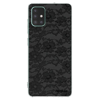 Picasee silikonski prozorni ovitek za Samsung Galaxy M51 M515F - Dark Elegance