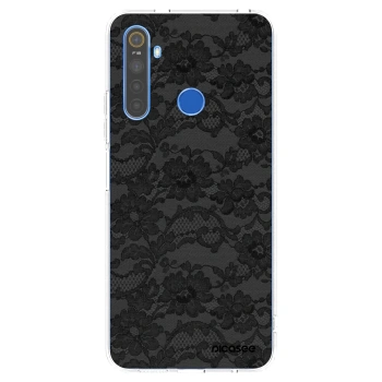 Picasee silikonski prozorni ovitek za Realme 5 - Dark Elegance