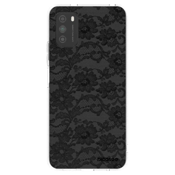 Picasee silikonski prozorni ovitek za Xiaomi Poco M3 - Dark Elegance