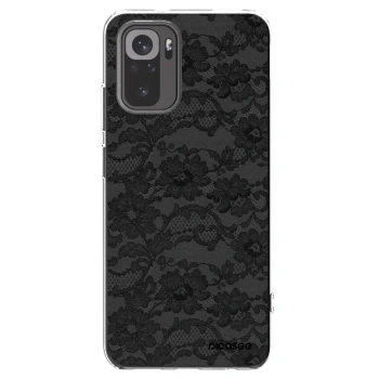 Picasee silikonski prozorni ovitek za Xiaomi Redmi Note 10 - Dark Elegance