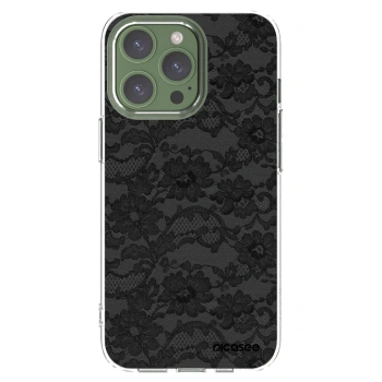 Picasee silikonski prozorni ovitek za Apple iPhone 13 Pro - Dark Elegance