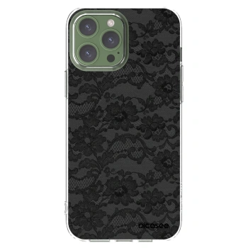 Picasee silikonski prozorni ovitek za Apple iPhone 13 Pro Max - Dark Elegance