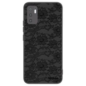 Picasee silikonski črni ovitek za Xiaomi Redmi Note 10 5G - Dark Elegance
