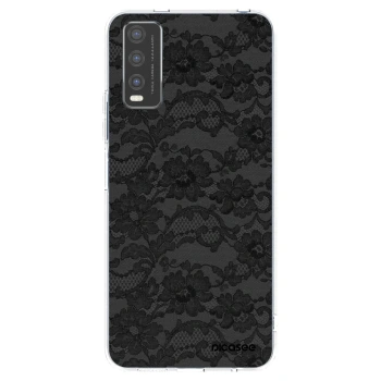 Picasee silikonski prozorni ovitek za Vivo Y20s - Dark Elegance