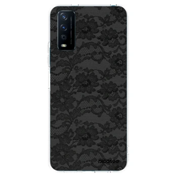 Picasee silikonski prozorni ovitek za Vivo Y11s - Dark Elegance