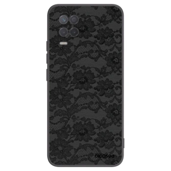 Picasee silikonski črni ovitek za Realme 8 5G - Dark Elegance