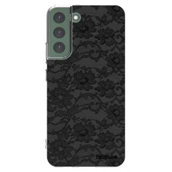 Picasee silikonski prozorni ovitek za Samsung Galaxy S22+ 5G - Dark Elegance