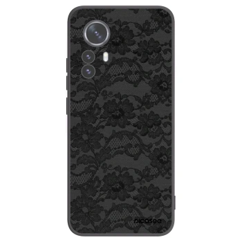 Picasee silikonski črni ovitek za Xiaomi 12 Pro - Dark Elegance