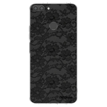 Picasee silikonski prozorni ovitek za Huawei P Smart - Dark Elegance