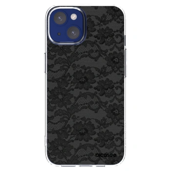 Picasee silikonski prozorni ovitek za Apple iPhone 14 - Dark Elegance