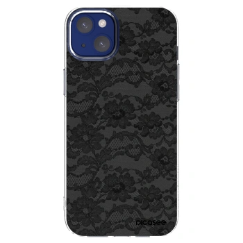 Picasee silikonski prozorni ovitek za Apple iPhone 14 Plus - Dark Elegance