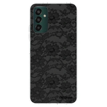 Picasee silikonski prozorni ovitek za Samsung Galaxy M13 M135F - Dark Elegance