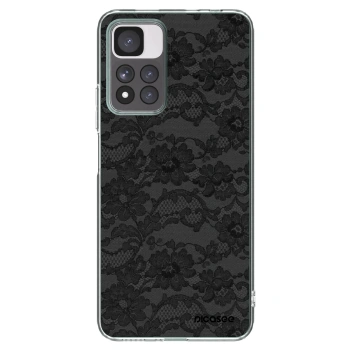 Picasee silikonski prozorni ovitek za Xiaomi Redmi Note 11 Pro+ 5G - Dark Elegance