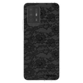 Picasee silikonski prozorni ovitek za OPPO A94 5G - Dark Elegance