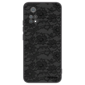 Picasee silikonski črni ovitek za Xiaomi Poco M4 Pro - Dark Elegance