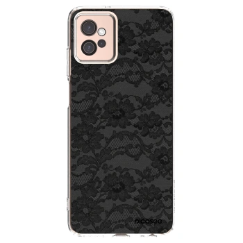 Picasee silikonski prozorni ovitek za Motorola Moto G32 - Dark Elegance