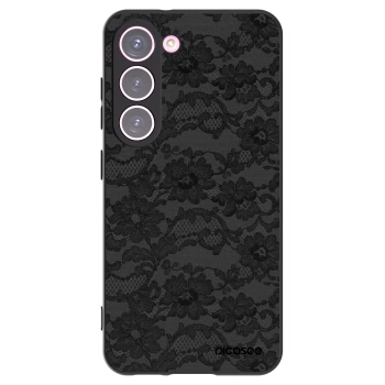 Picasee silikonski črni ovitek za Samsung Galaxy S23 5G - Dark Elegance