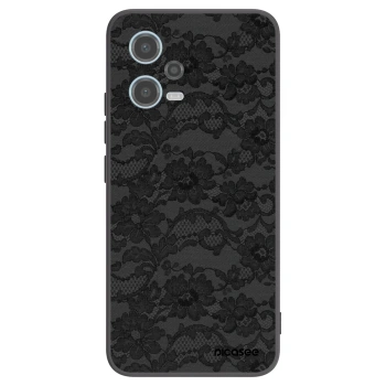 Picasee silikonski črni ovitek za Xiaomi Redmi Note 12 5G - Dark Elegance