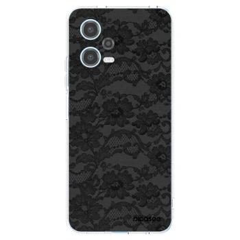 Picasee silikonski prozorni ovitek za Xiaomi Redmi Note 12 5G - Dark Elegance