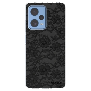 Picasee silikonski prozorni ovitek za Xiaomi Redmi Note 12 Pro 5G - Dark Elegance