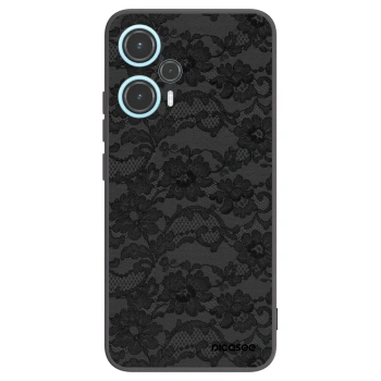 Picasee silikonski črni ovitek za Xiaomi Poco F5 - Dark Elegance
