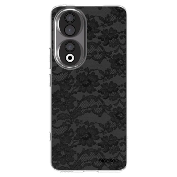 Picasee silikonski prozorni ovitek za Honor 90 5G - Dark Elegance