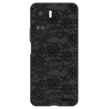 Picasee silikonski črni ovitek za Honor 90 Lite 5G - Dark Elegance