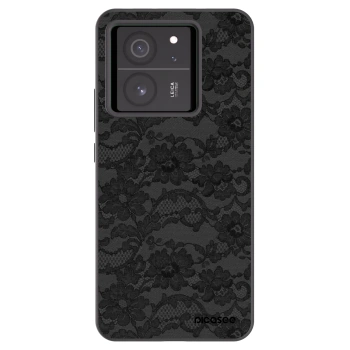 Picasee silikonski črni ovitek za Xiaomi 13T - Dark Elegance