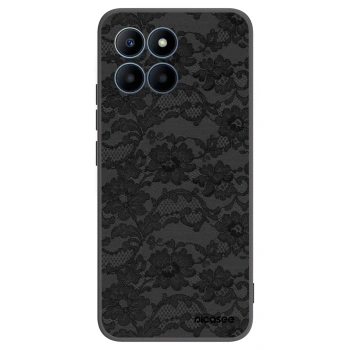 Picasee silikonski črni ovitek za Honor 70 Lite - Dark Elegance
