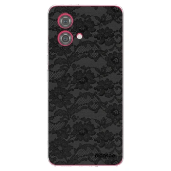 Picasee silikonski prozorni ovitek za Motorola Moto G84 5G - Dark Elegance
