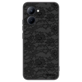 Picasee silikonski črni ovitek za Realme C33 (2023) - Dark Elegance