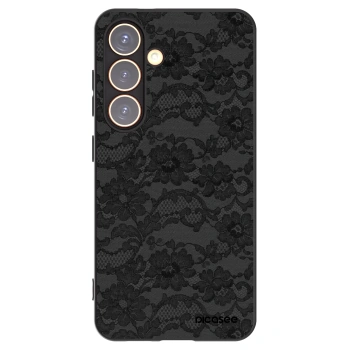 Picasee silikonski črni ovitek za Samsung Galaxy S24 S921B 5G - Dark Elegance