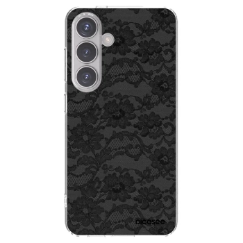 Picasee silikonski prozorni ovitek za Samsung Galaxy S24 S921B 5G - Dark Elegance