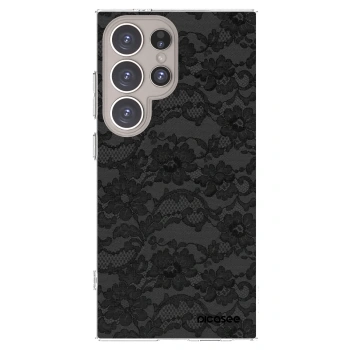 Picasee silikonski prozorni ovitek za Samsung Galaxy S24 Ultra S928B 5G - Dark Elegance