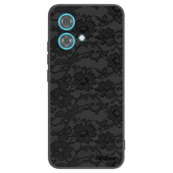Picasee silikonski črni ovitek za Motorola Edge 40 Neo - Dark Elegance