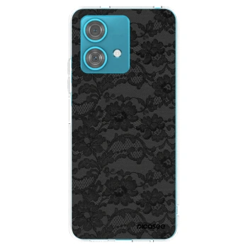 Picasee silikonski prozorni ovitek za Motorola Edge 40 Neo - Dark Elegance