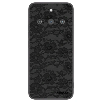 Picasee silikonski črni ovitek za Realme 11 Pro+ - Dark Elegance