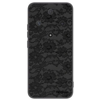 Picasee silikonski črni ovitek za Honor Magic6 Lite 5G - Dark Elegance