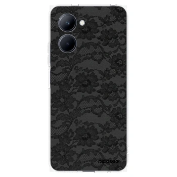 Picasee silikonski prozorni ovitek za Realme C33 (2023) - Dark Elegance