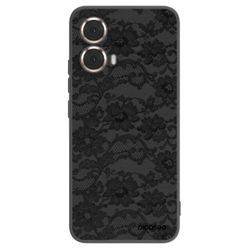 Picasee silikonski črni ovitek za Motorola Moto G85 - Dark Elegance