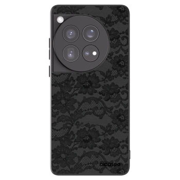 Picasee silikonski črni ovitek za OnePlus 12 5G - Dark Elegance