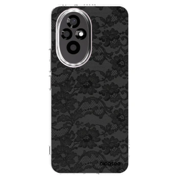 Picasee silikonski prozorni ovitek za Honor 200 Pro 5G - Dark Elegance