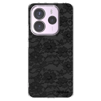 Picasee silikonski prozorni ovitek za Xiaomi Redmi Note 14 5G - Dark Elegance