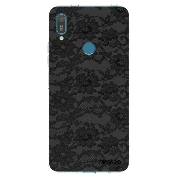Picasee silikonski prozorni ovitek za Huawei Y7 2019 - Dark Elegance