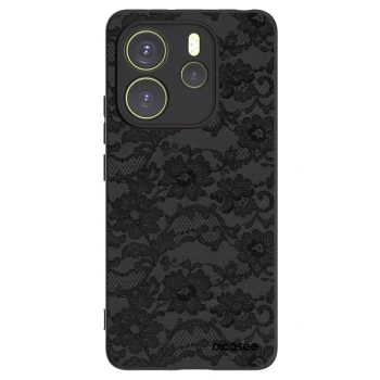 Picasee silikonski črni ovitek za Xiaomi Redmi Note 14 4G - Dark Elegance
