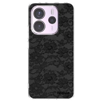Picasee silikonski prozorni ovitek za Xiaomi Redmi Note 14 4G - Dark Elegance